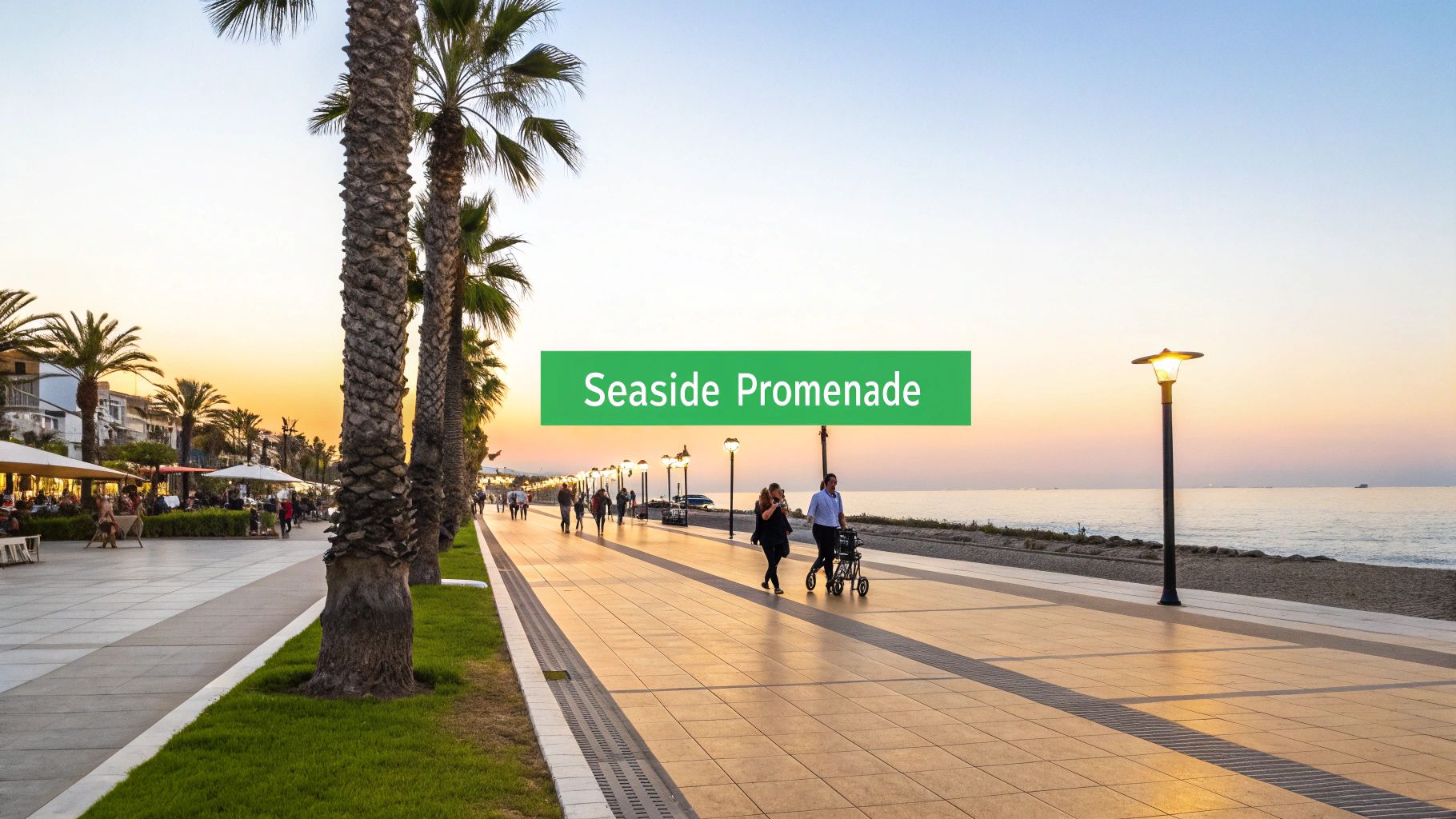 Larnaca Promenade (Foinikoudes Beach)