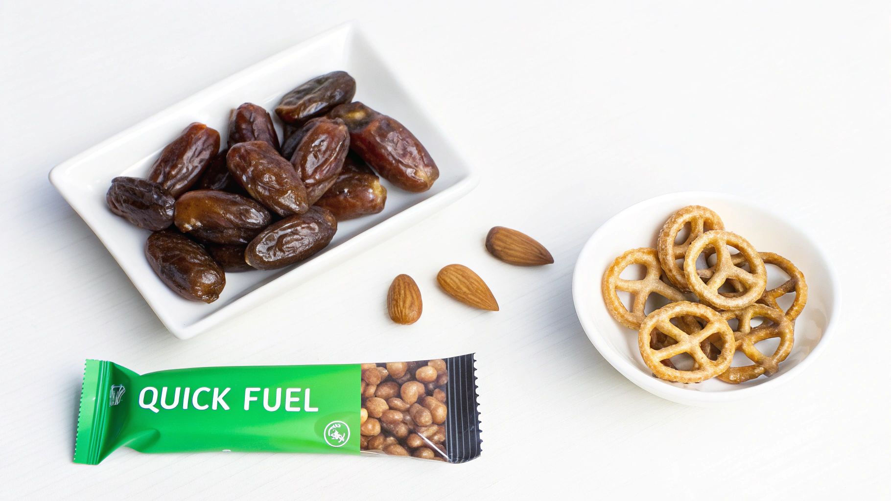 A runner holding their stomach, looking uncomfortable during a run.