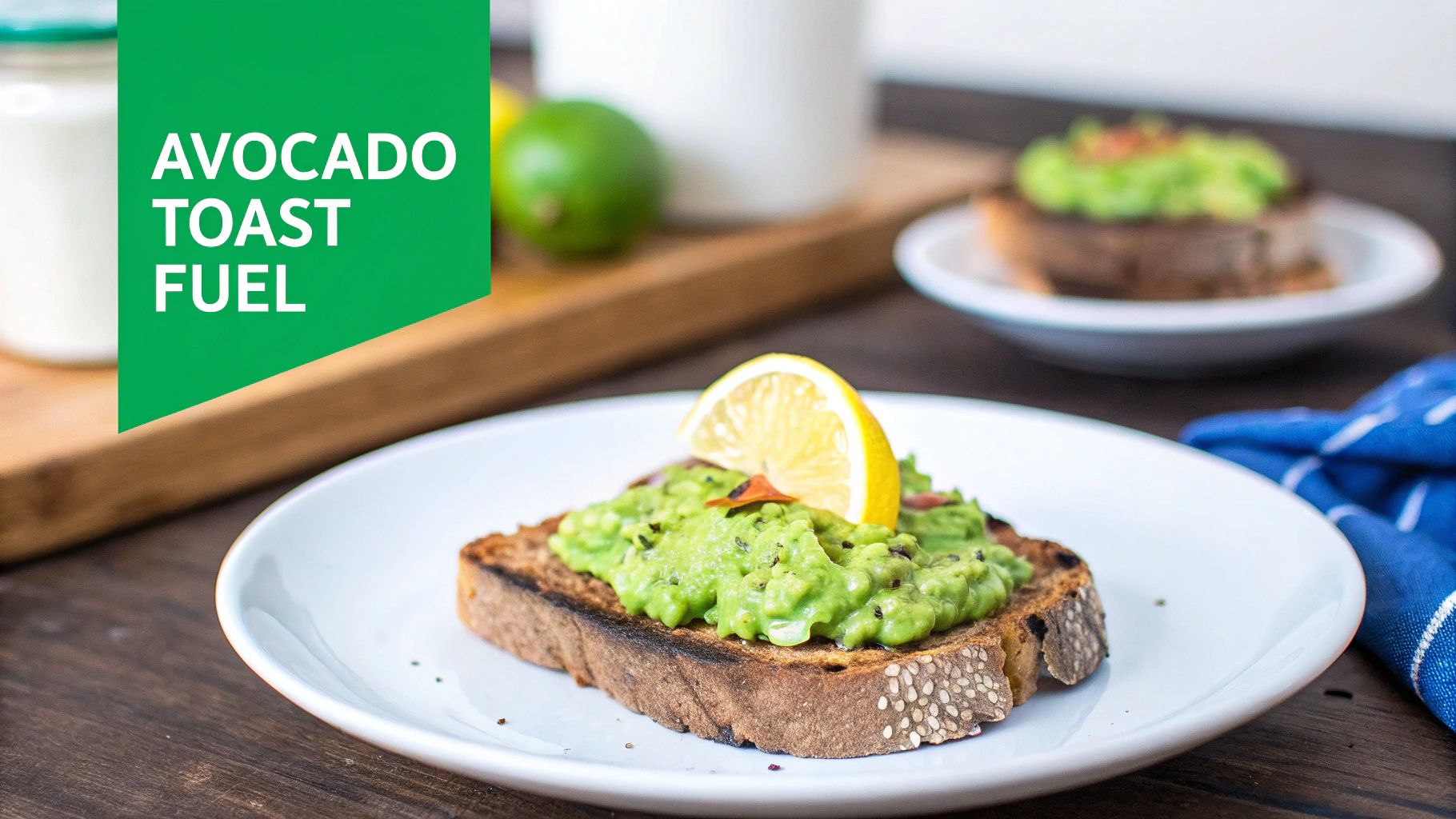 Whole Grain Toast with Avocado