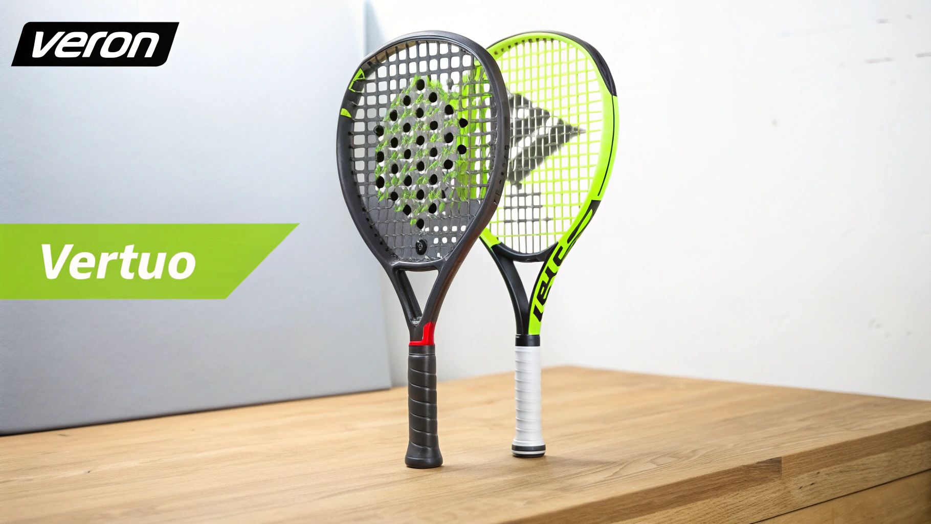 A player executing a powerful shot with a Babolat padel racquet