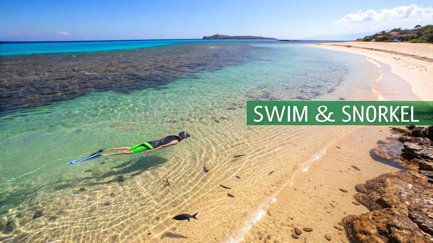 Coral Bay Beach Swimming & Snorkeling