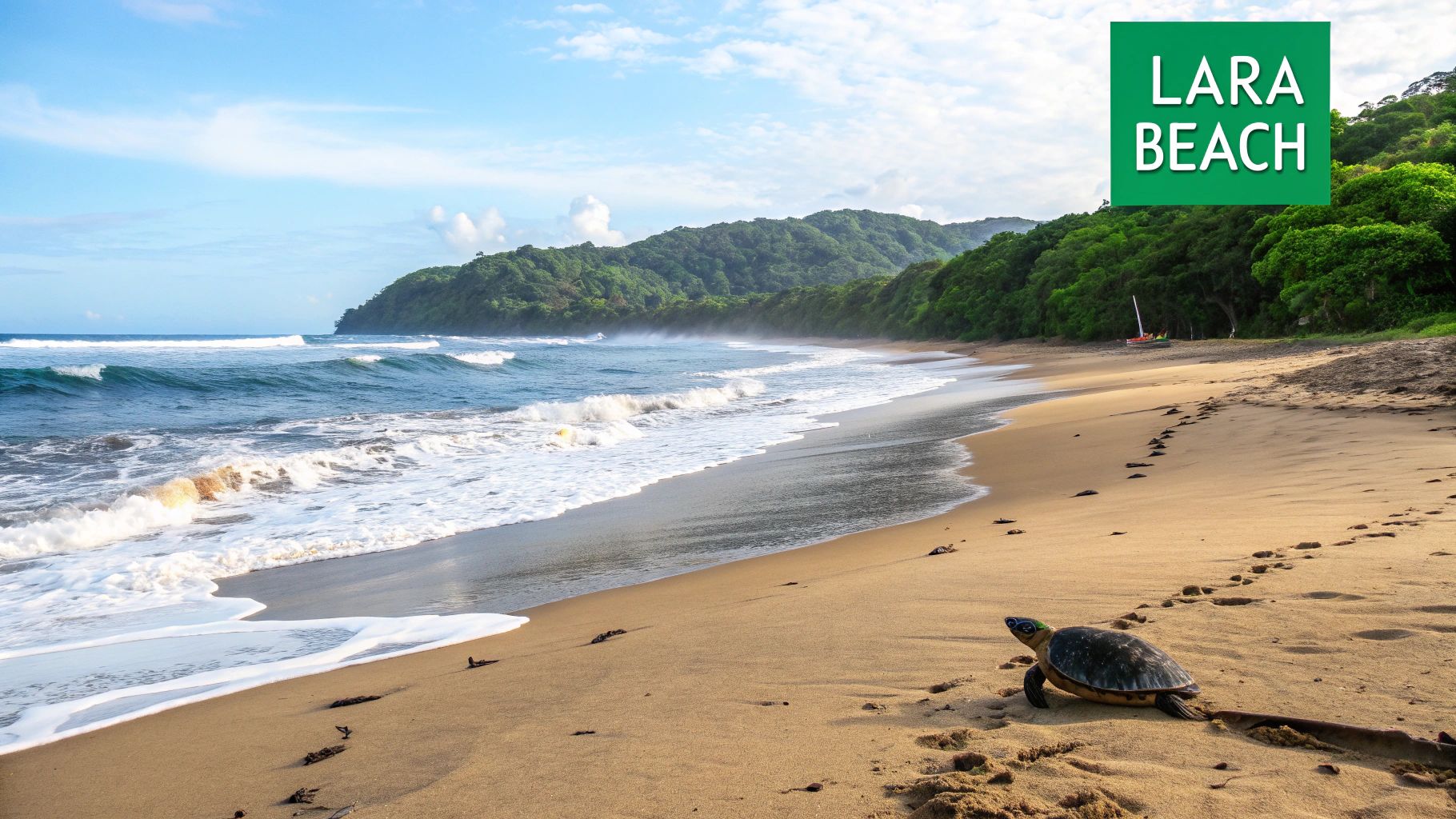 Lara Beach and Turtle Sanctuary
