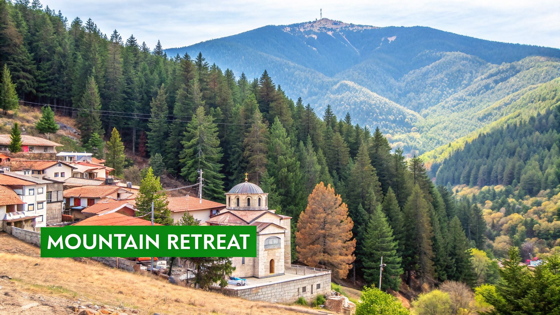 Troodos Mountains and Villages