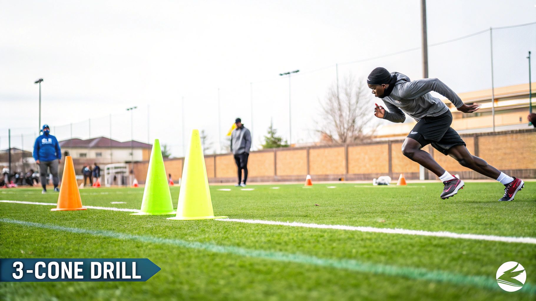 3-Cone Drill (L-Drill)