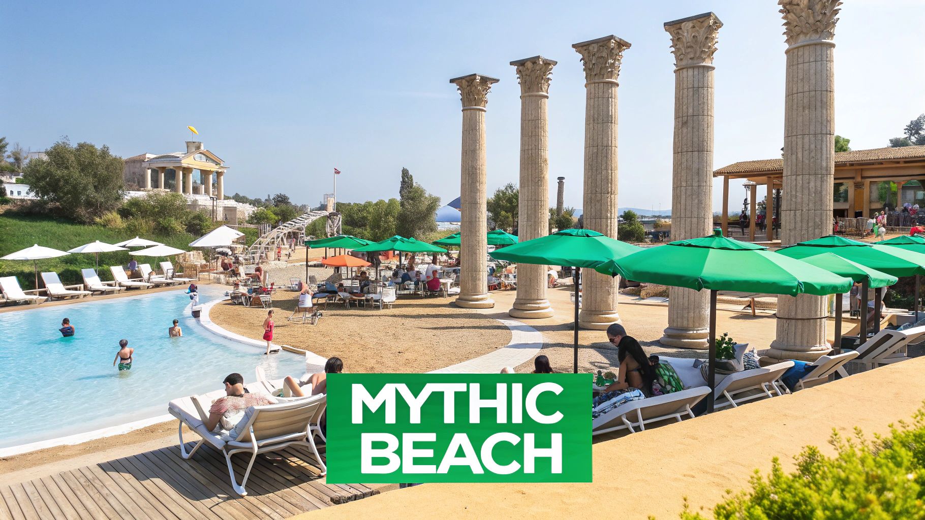 WaterWorld Themed Beach Club Experience