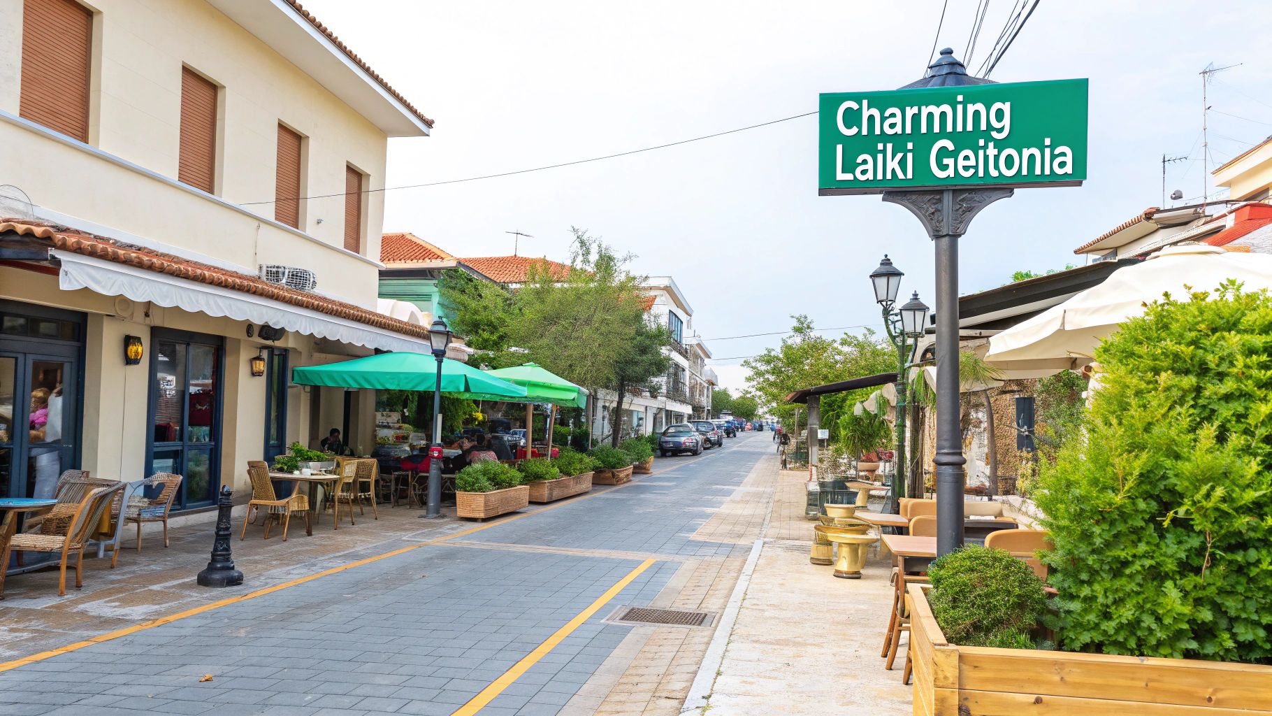 Stroll Through Laiki Geitonia Traditional Neighborhood