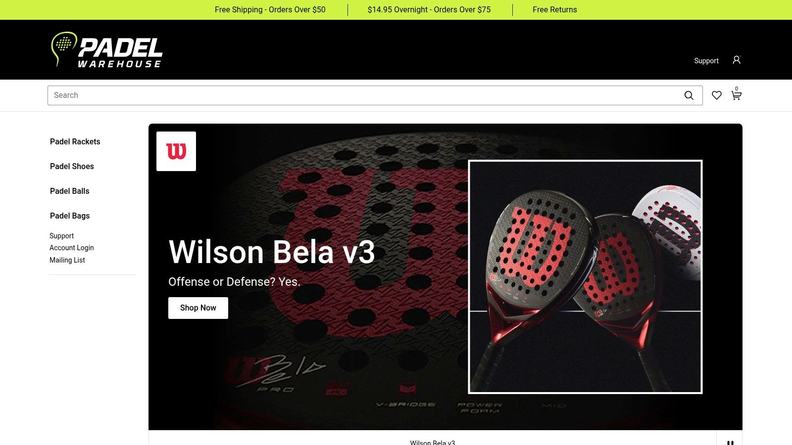Padel Warehouse: The Go-To Online Retailer for Padel Gear