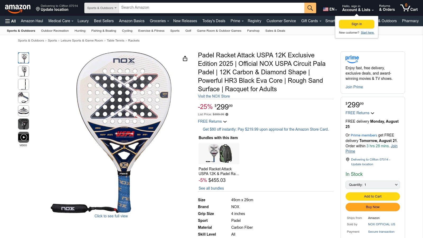 Amazon (US marketplace)