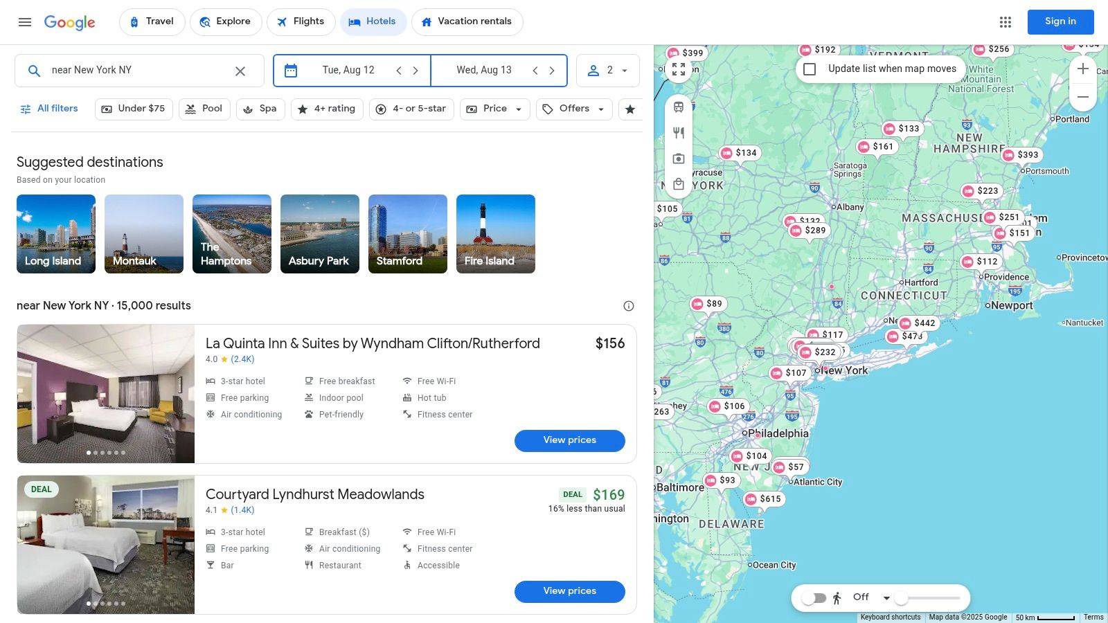 Google Hotels