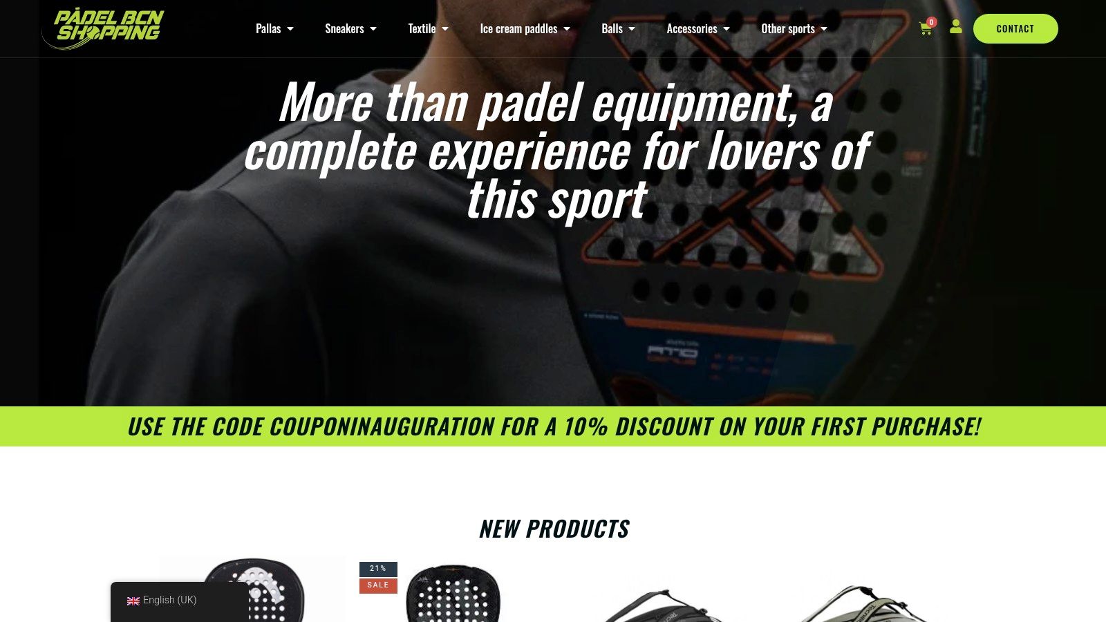 Padel BCN Shopping