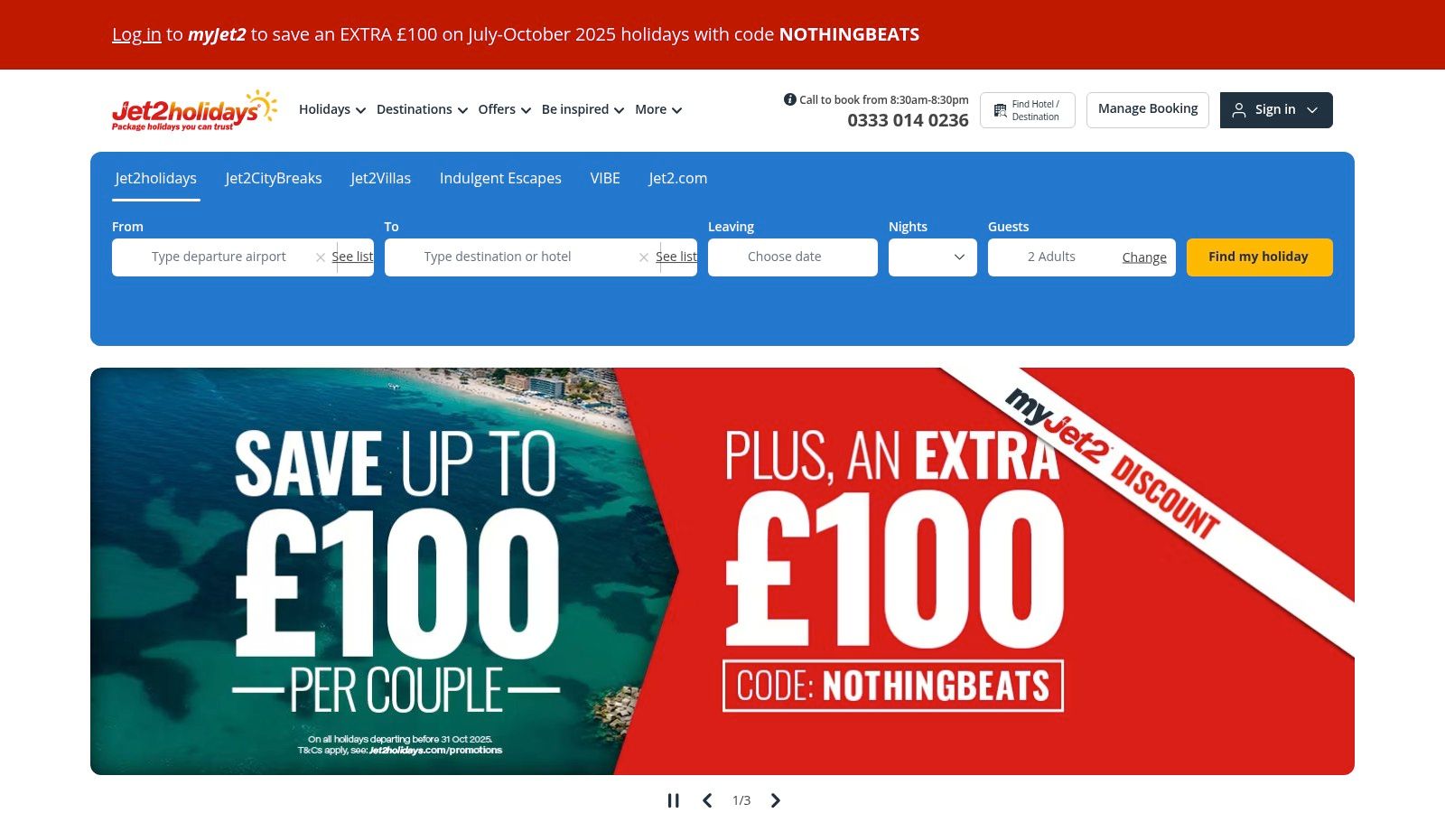 Jet2holidays