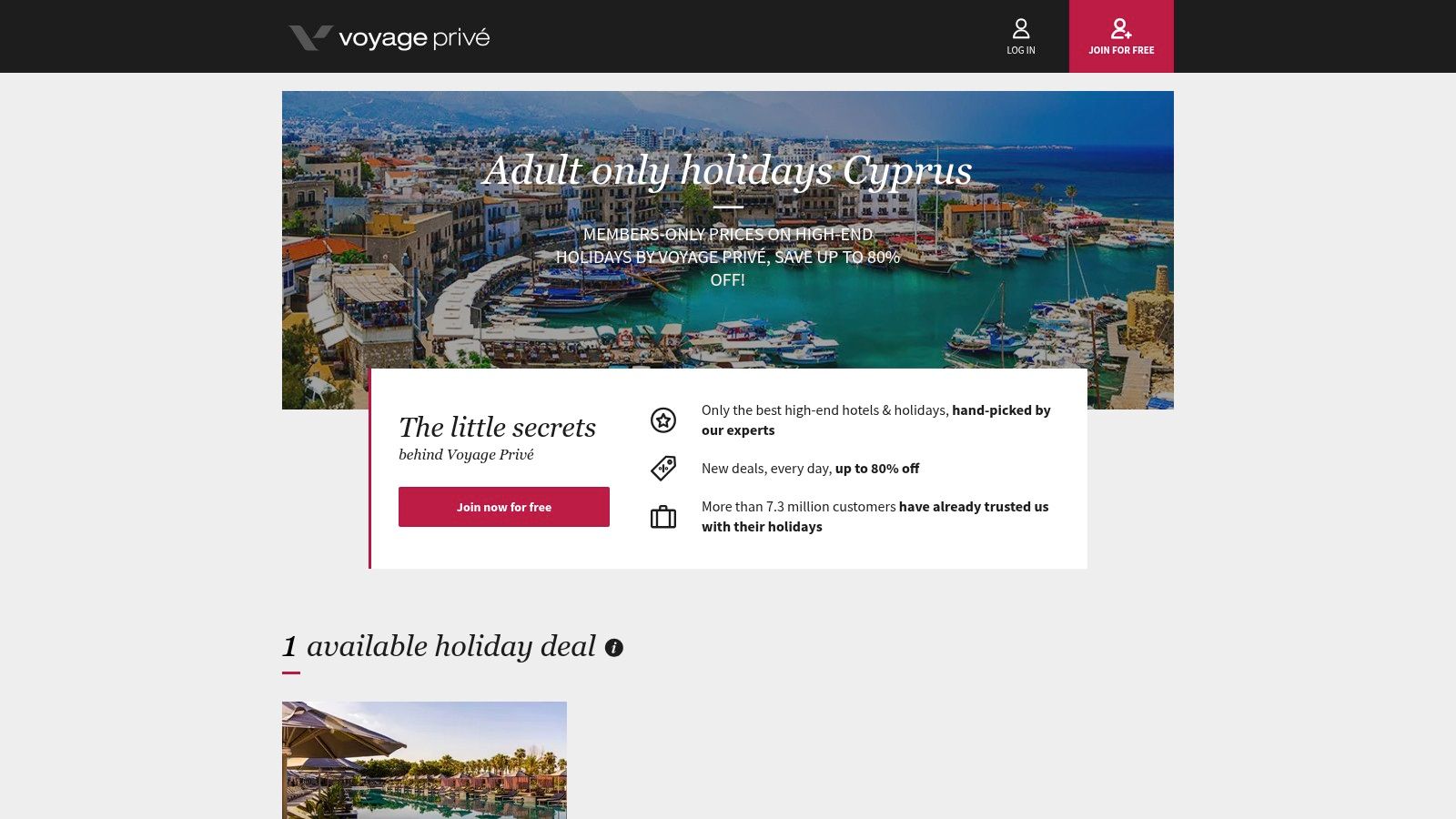 Voyage Privé