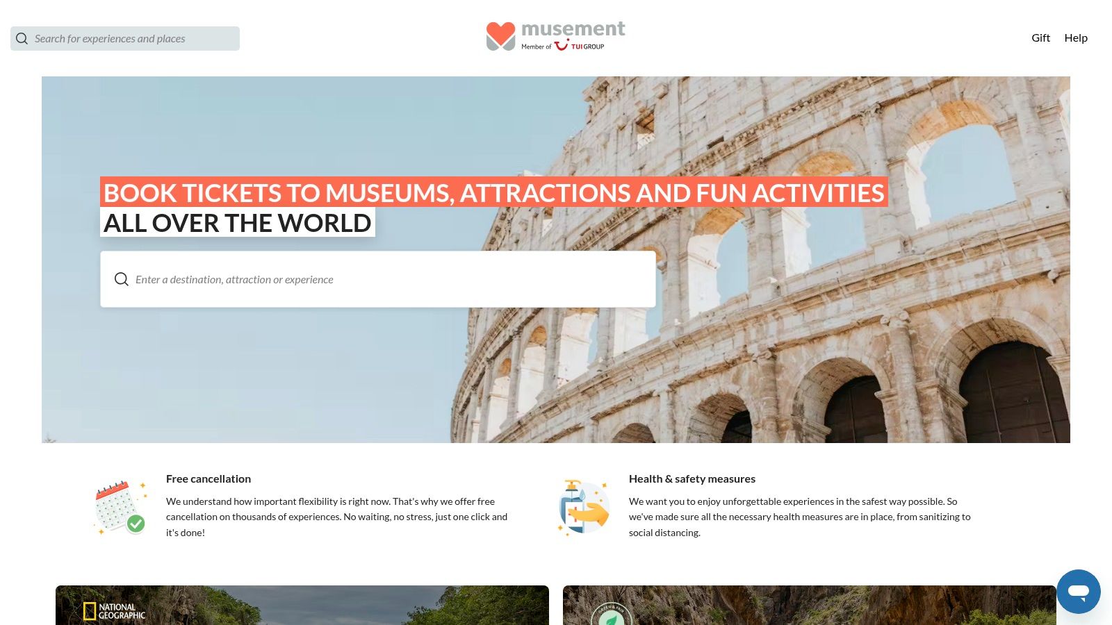 TUI Experiences (via Musement)