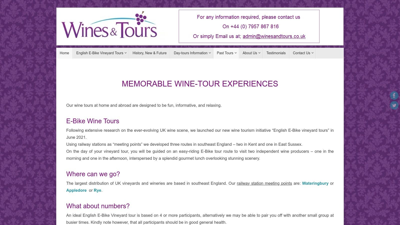 Wines and Tours