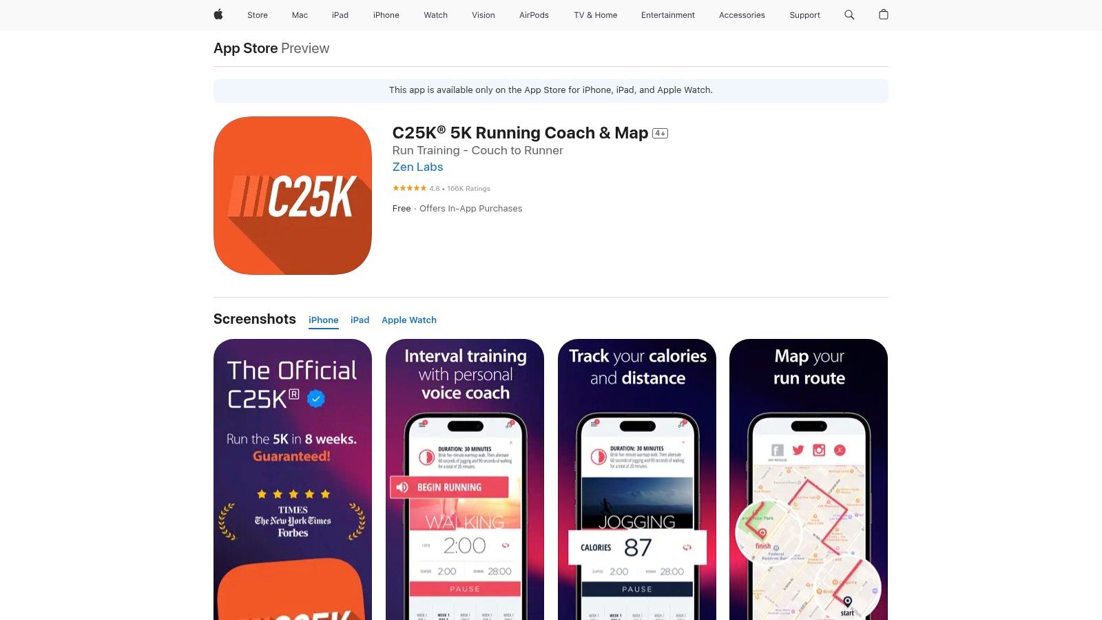 C25K — Couch to 5K by Zen Labs
