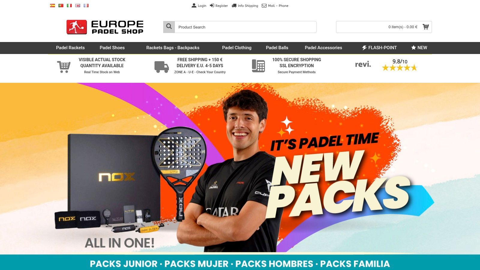 Europe Padel Shop