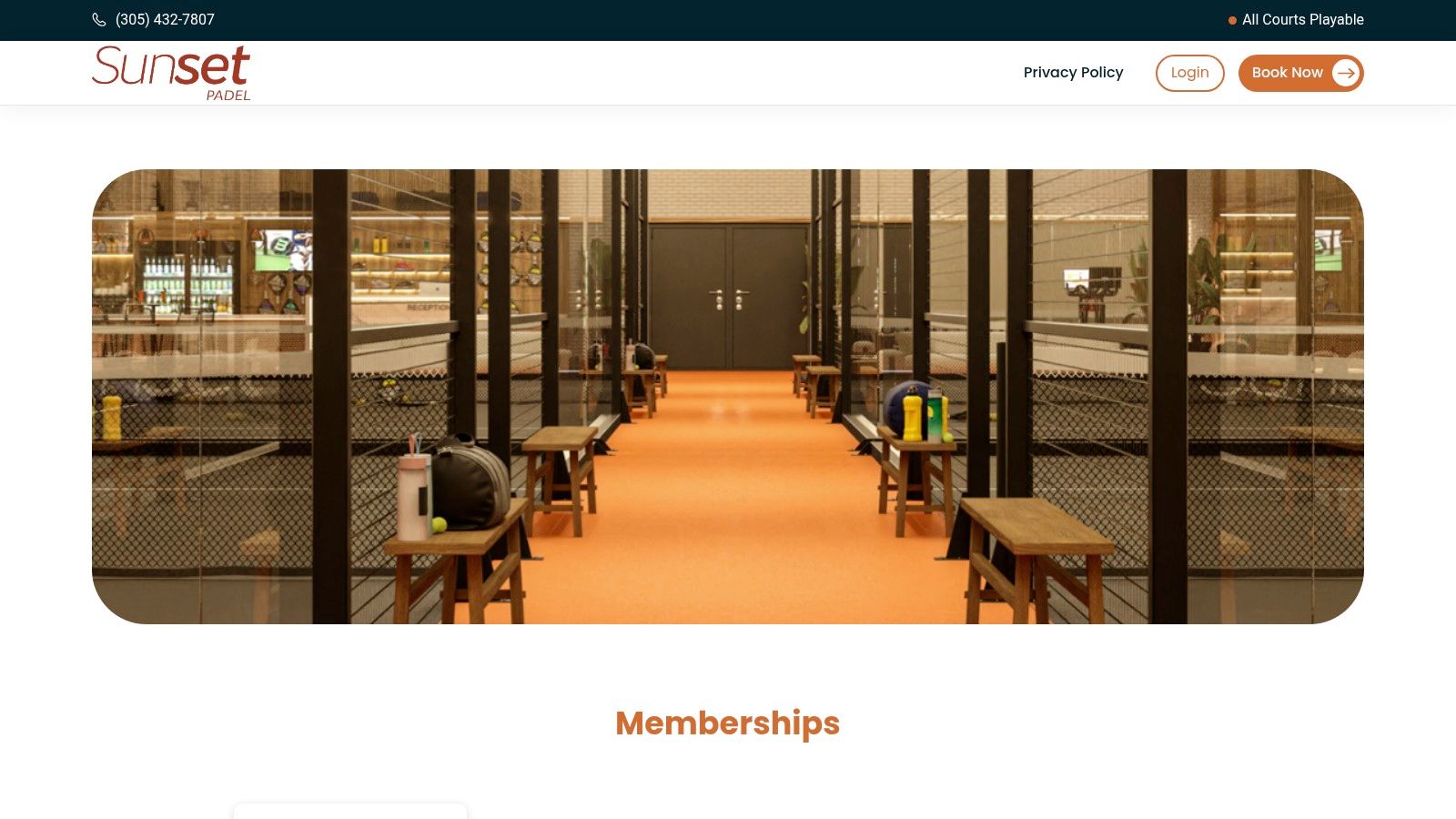 Sunset Padel offers a premium indoor, climate-controlled experience in South Beach.