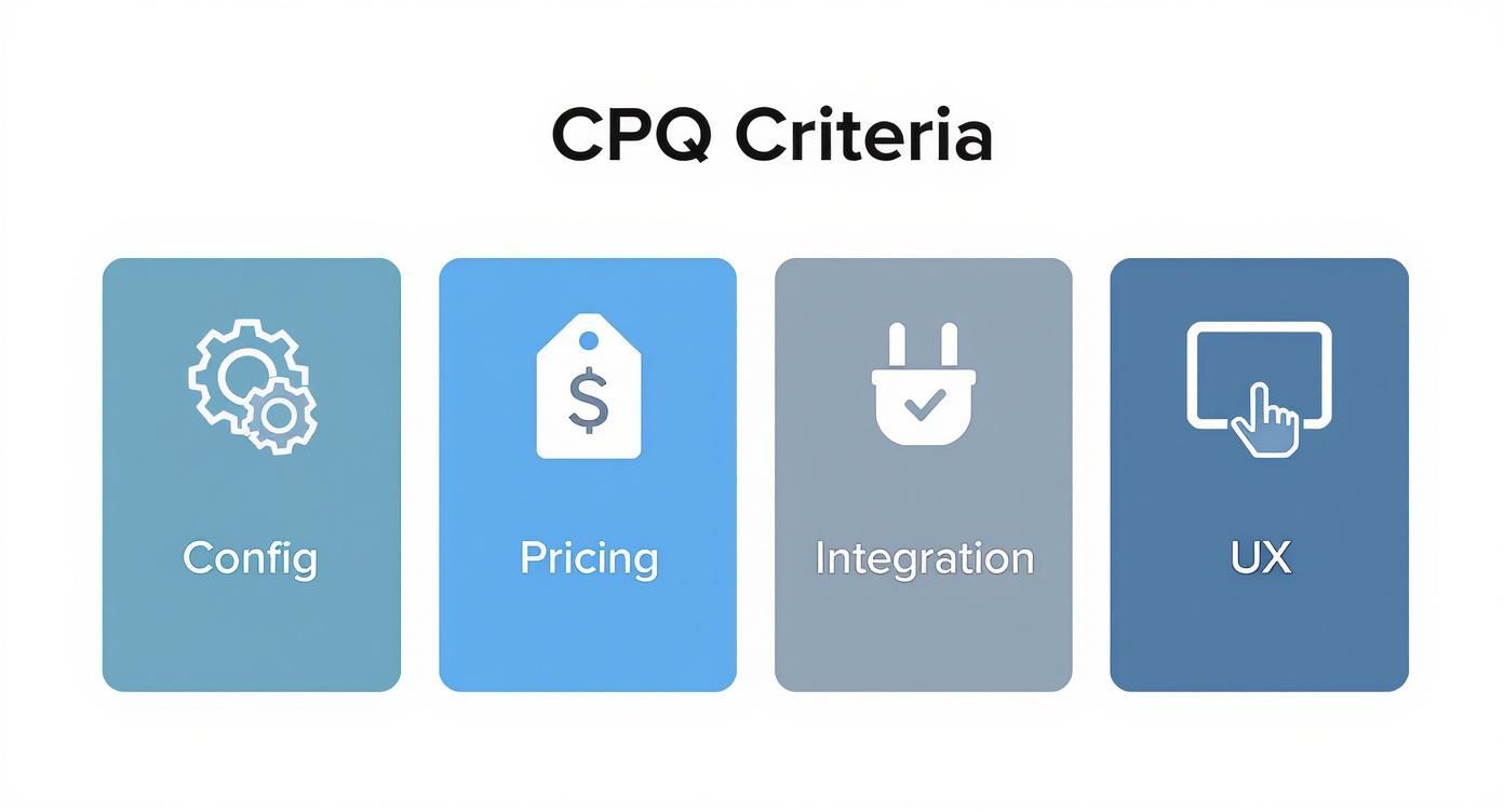 Infographic about best cpq software for manufacturing