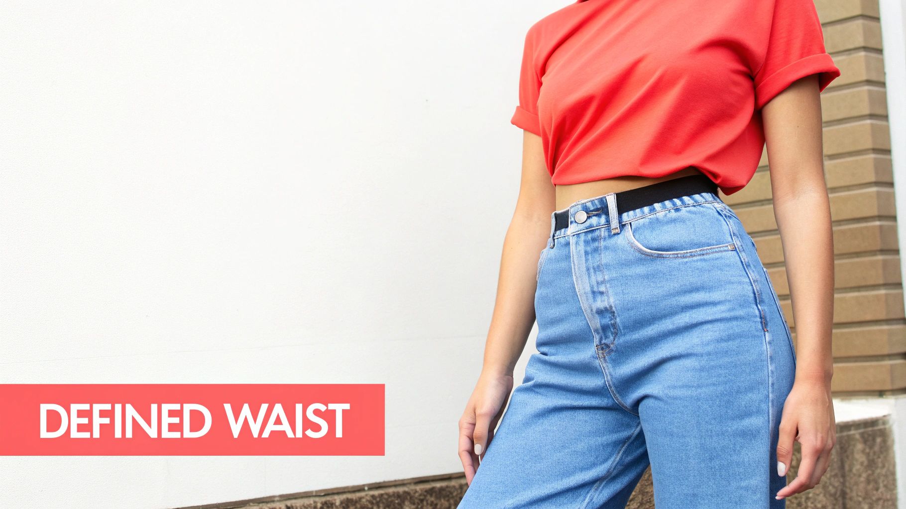 Tucking with High-Waisted Bottoms