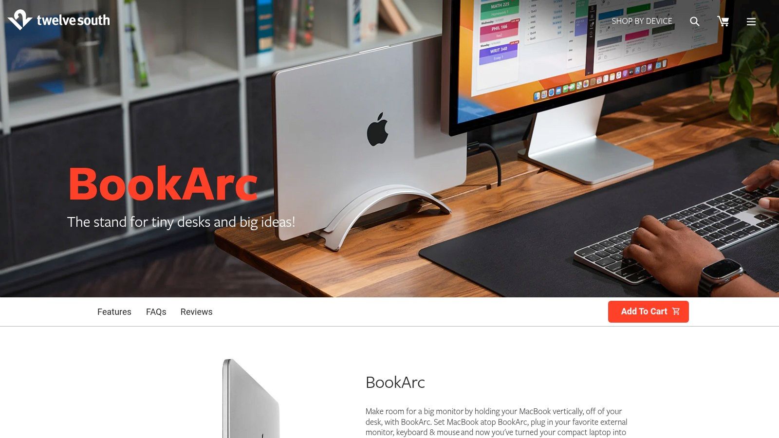 Twelve South BookArc for MacBook