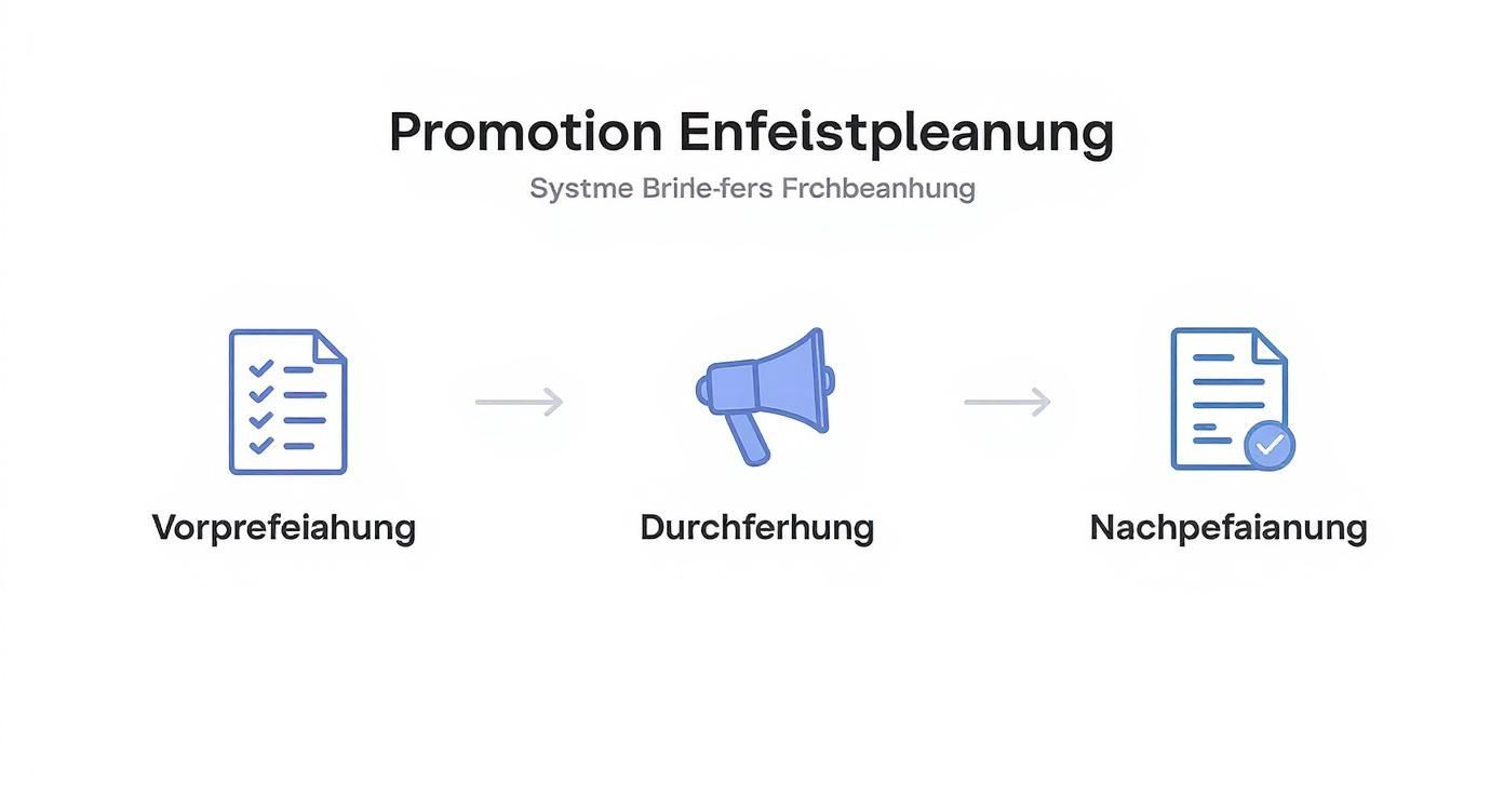 Infographic about promotion einsatzplanung