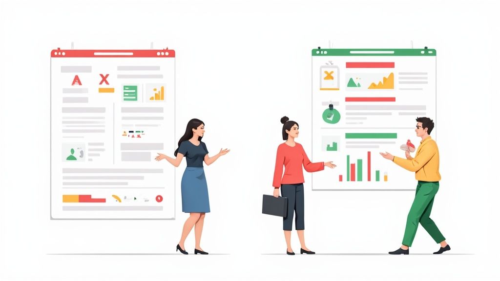 Eine Person plant an einem Laptop, was die digitale Personaleinsatzplanung symbolisiert.