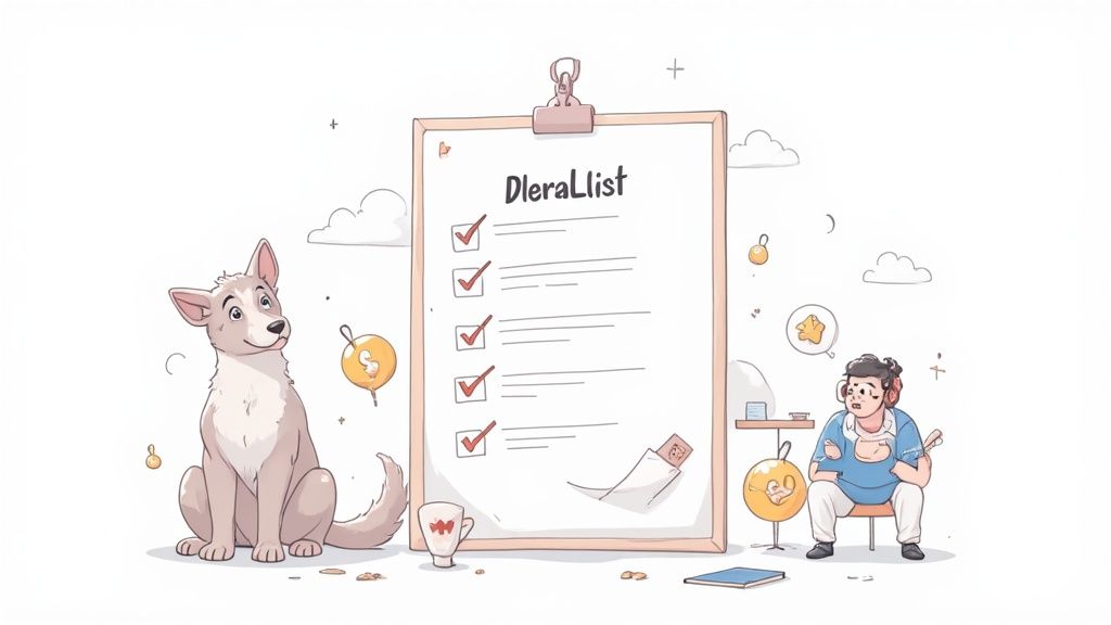 Promoter bei einer Werbeaktion an einem Stand