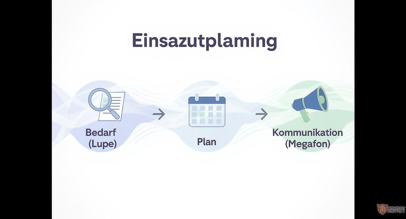 Infographic about einsatzplanung