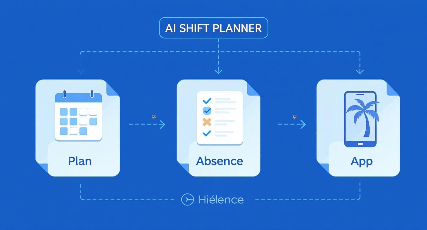 Infographic about ki schichtplaner
