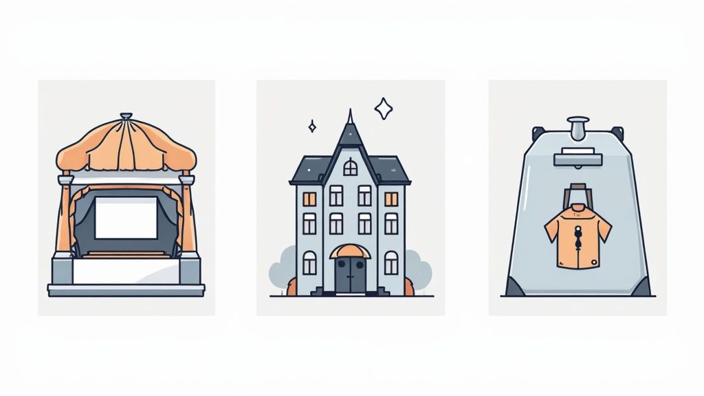 Eine Gruppe von Mitarbeitern aus verschiedenen Branchen, die zusammenarbeiten, um die vielseitige Anwendbarkeit eines KI-Schichtplaners zu veranschaulichen.