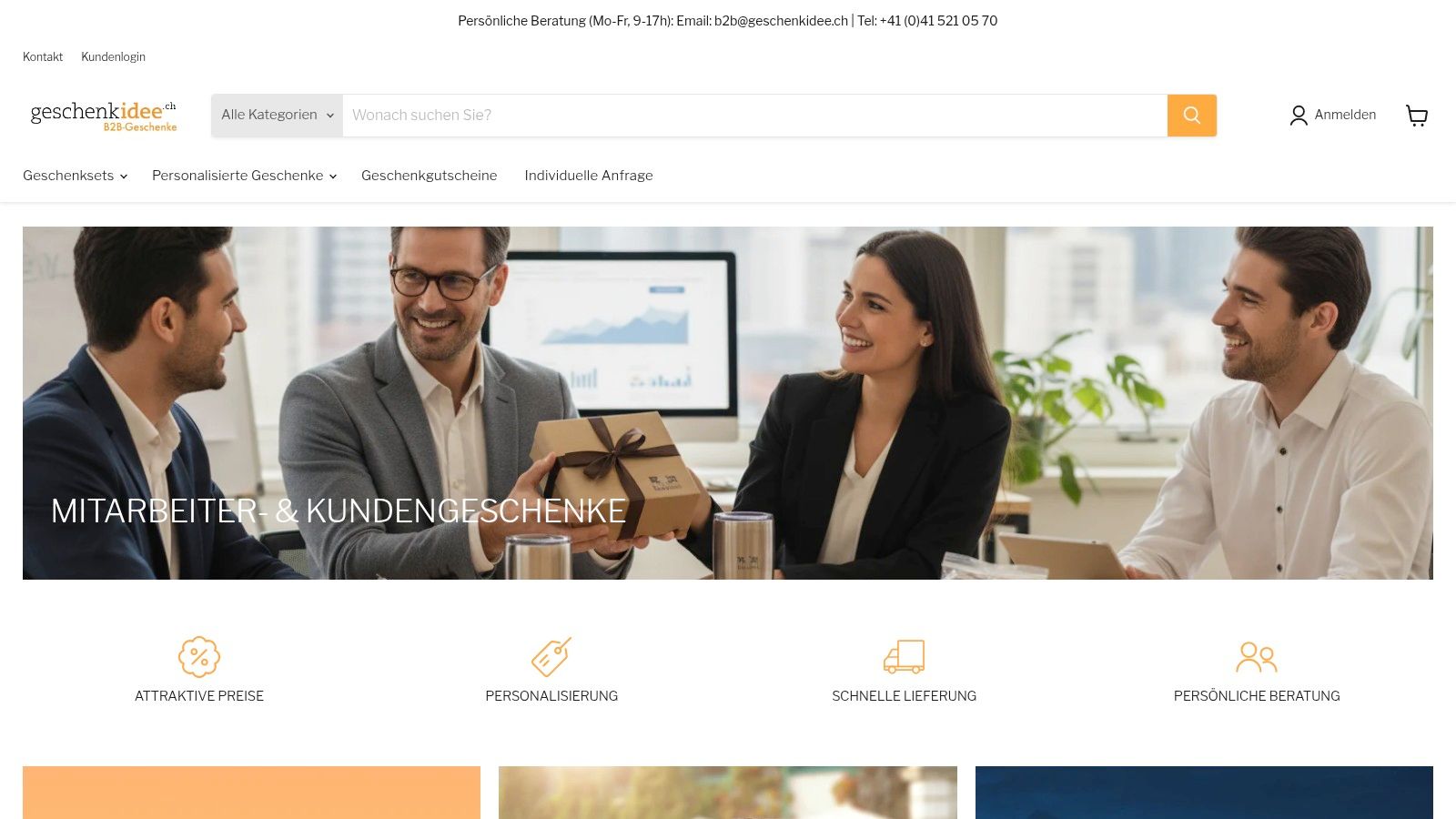 Geschenkidee.ch (B2B)