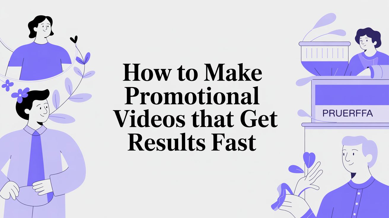How to Make Promotional Videos That Get Results Fast