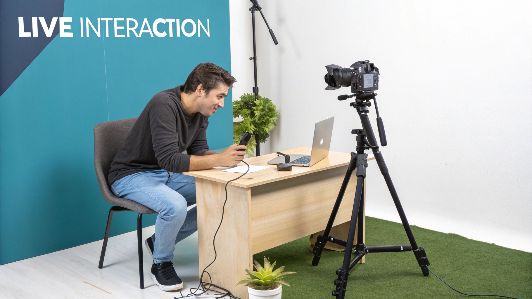 Interactive Live Streaming