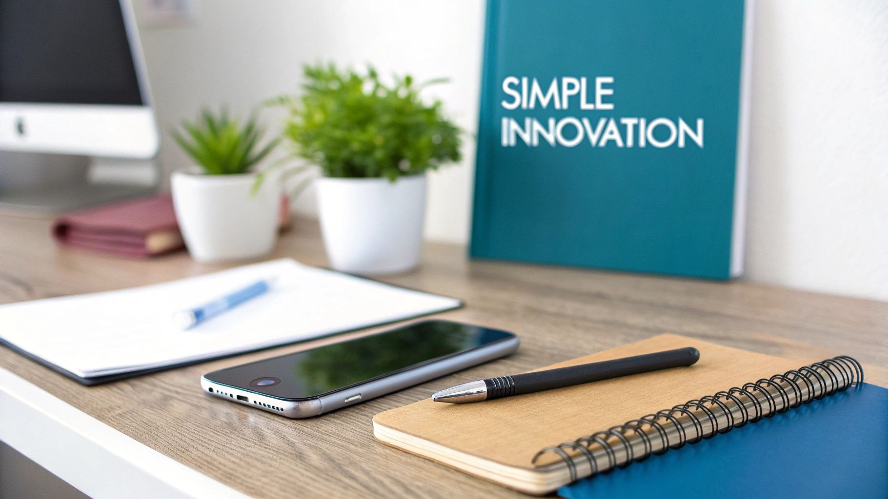 Infographic summarizing Apple's brand voice with three points: Benefit-Driven Language, Minimalist & Precise, and Quiet Confidence