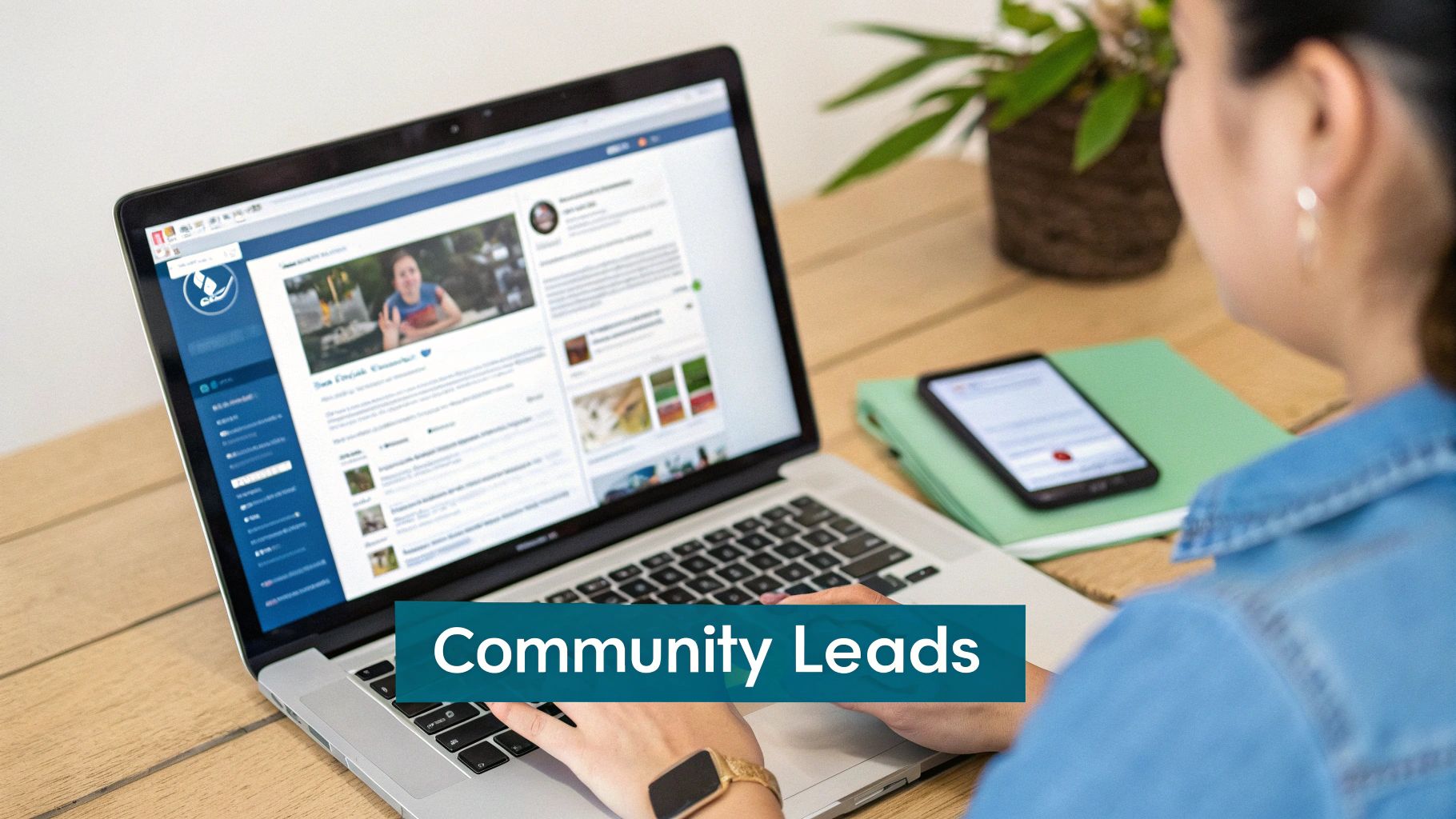 A group of happy customers sharing their positive experience and creating a growth loop