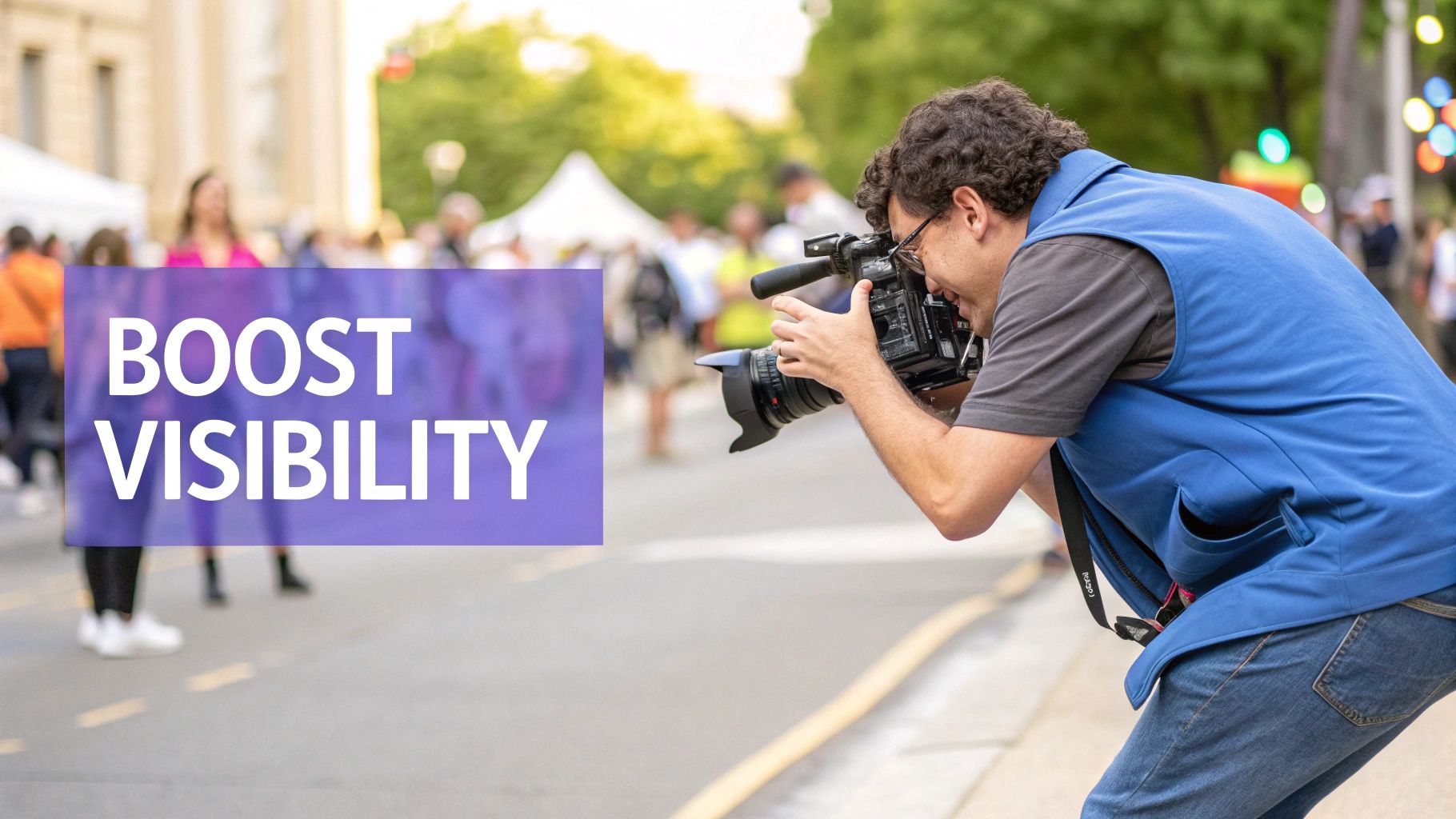 A person looking at their phone with question mark icons floating around them, symbolizing common questions about monetization.