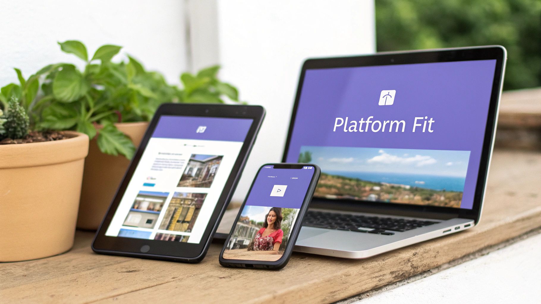 A lightbulb made of social media icons, representing ideas for engaging content.