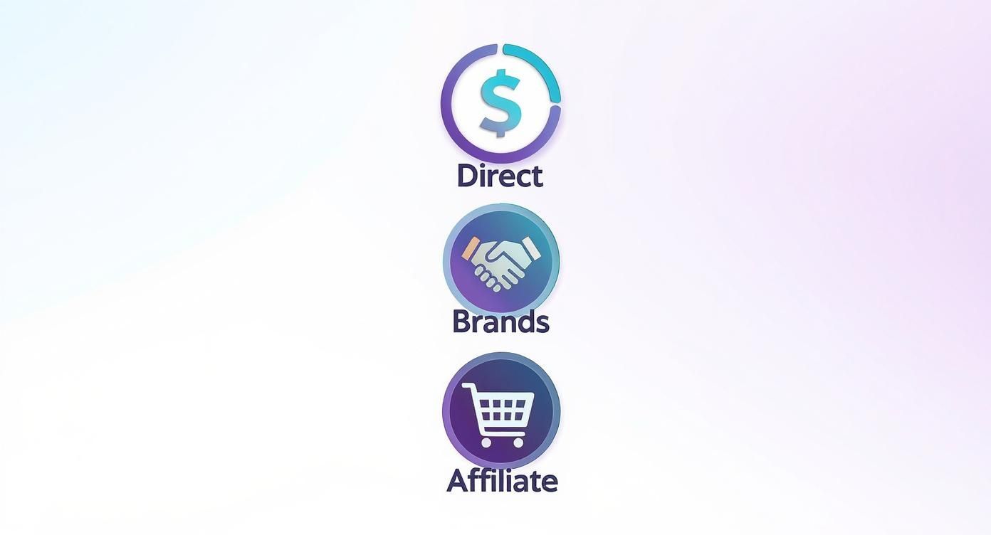 Infographic about how to monetize instagram reels