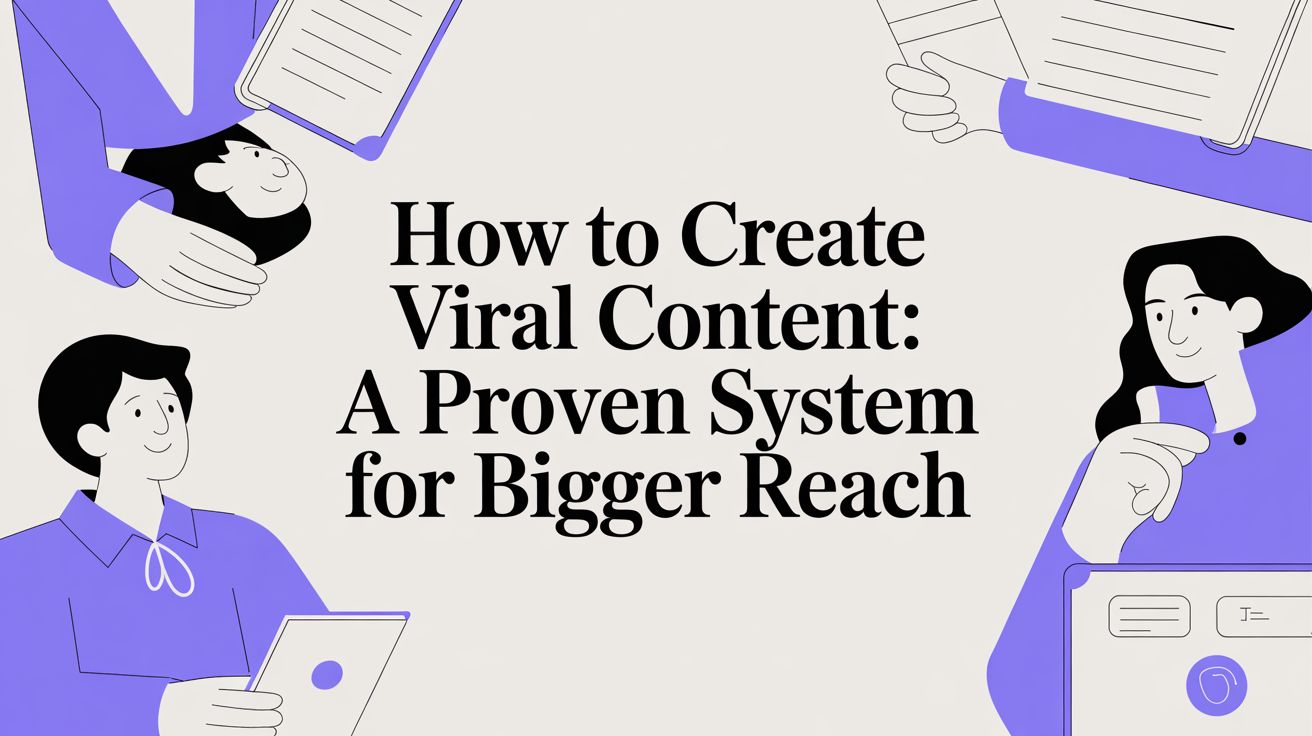 How to create viral content: A proven system for bigger reach