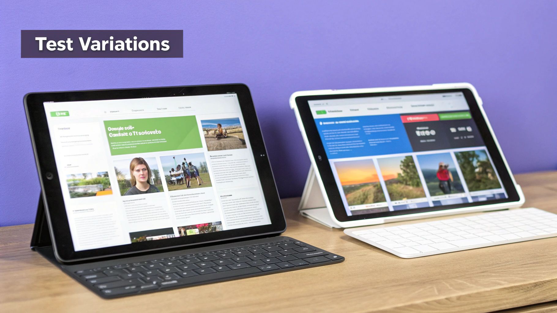 A search engine results page showing a regular listing next to a rich snippet with star ratings and an image, highlighting the visual difference.