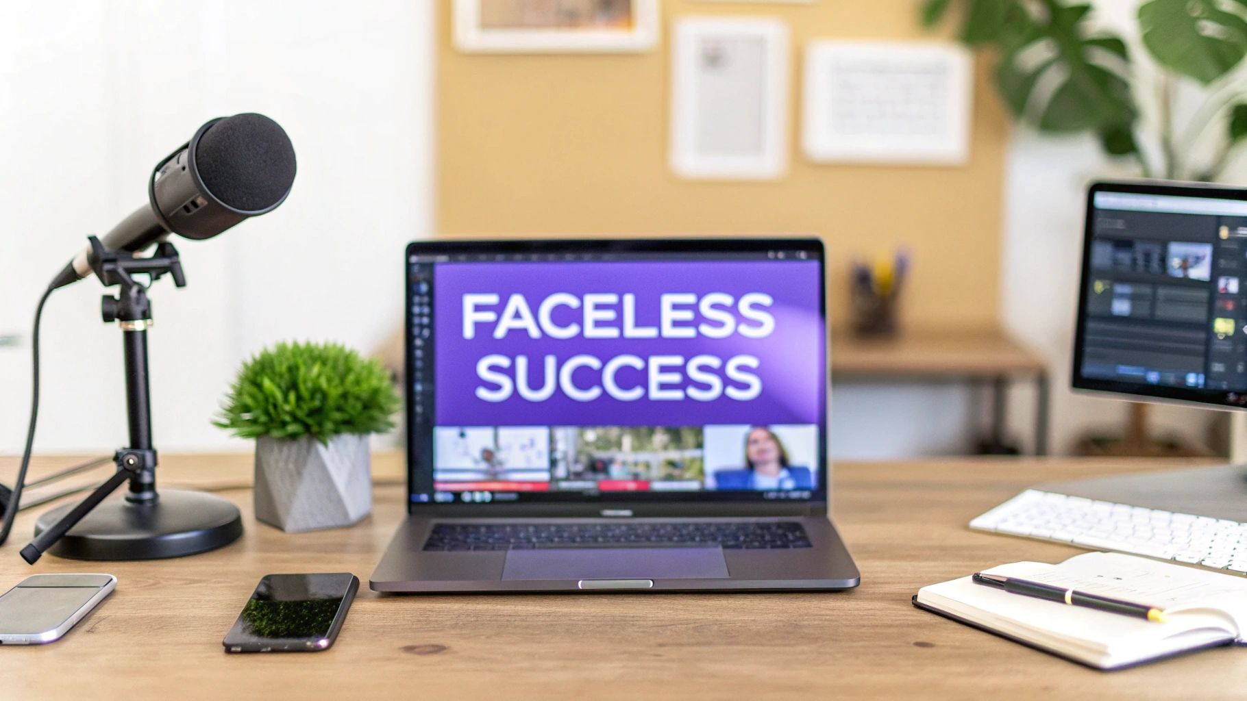 How to Make a Faceless YouTube Channel That Succeeds