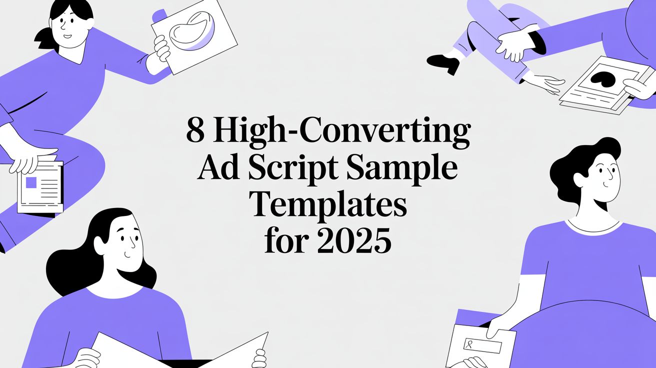 8 High-Converting Ad Script Sample Templates for 2025