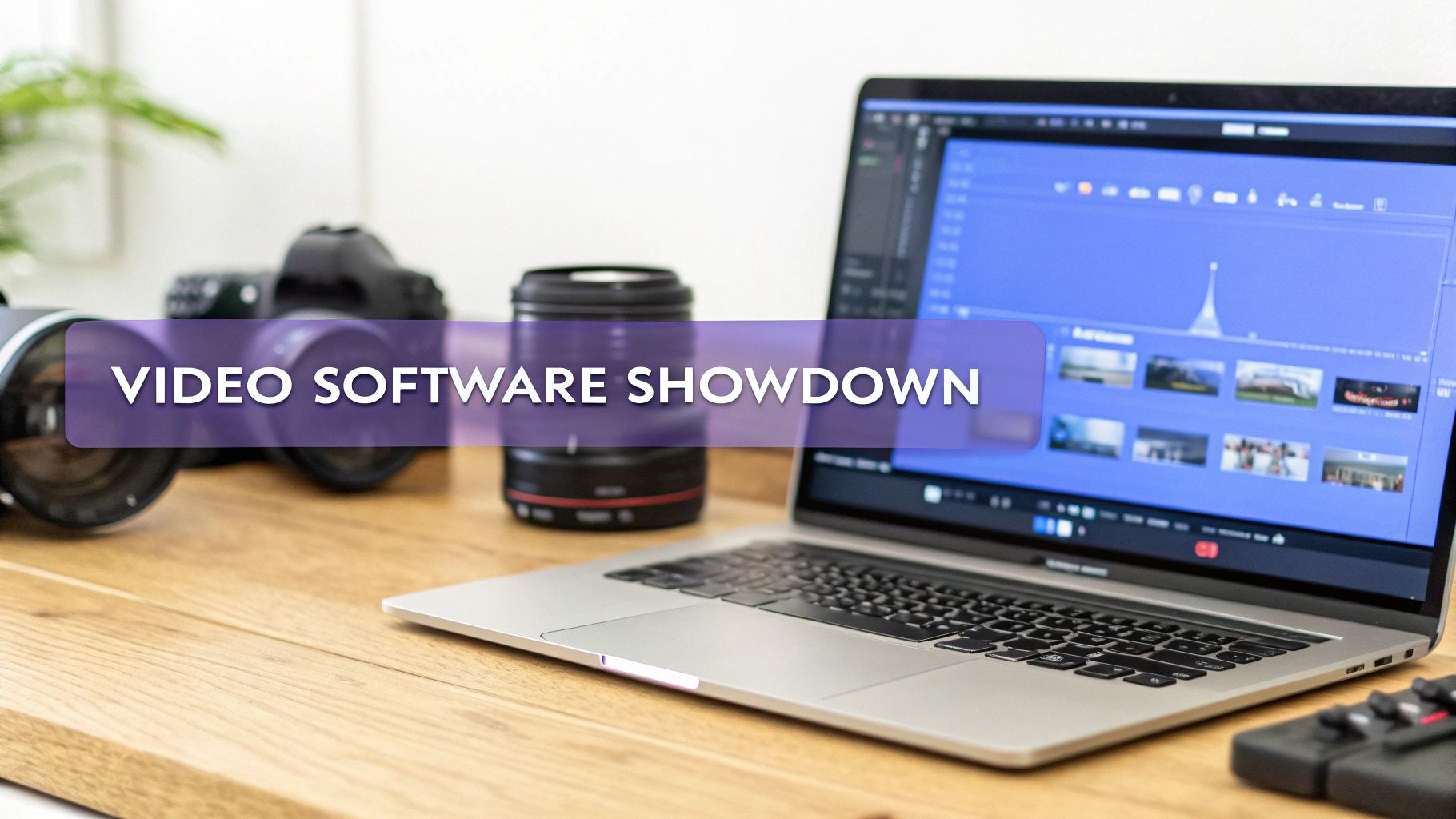 A Clear Video Production Software Comparison