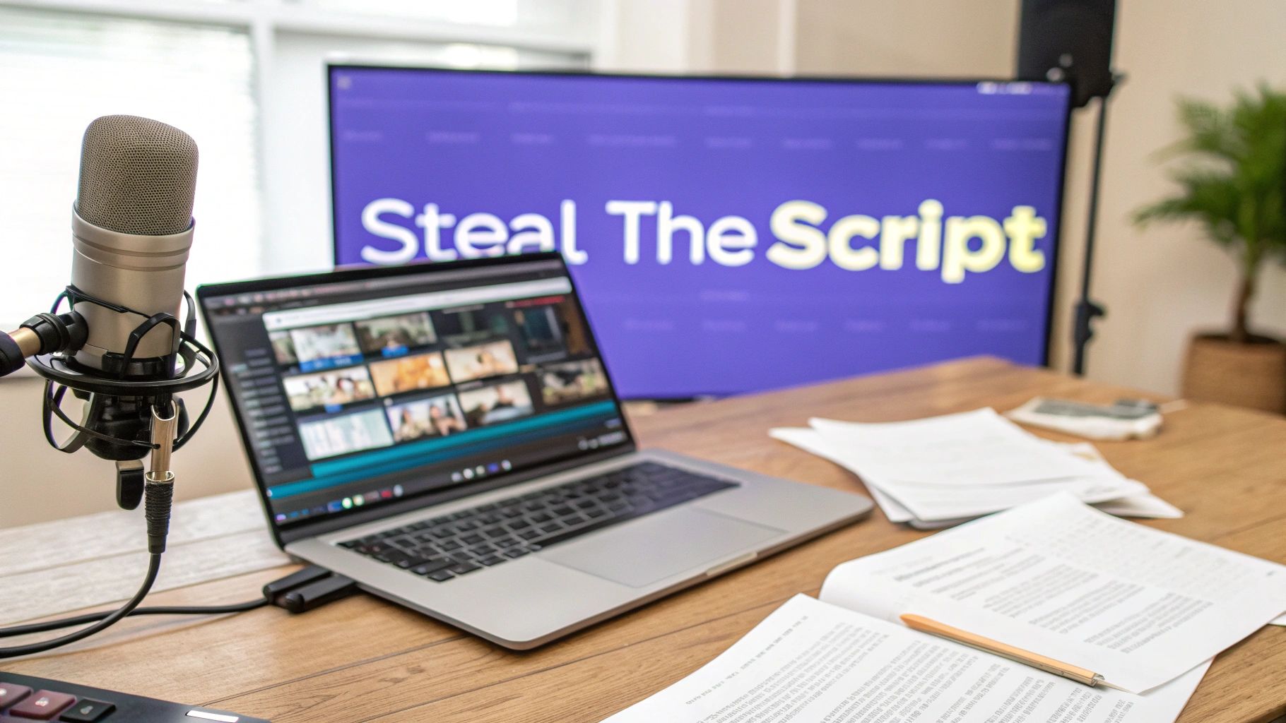 Steal This Sample Video Script Template