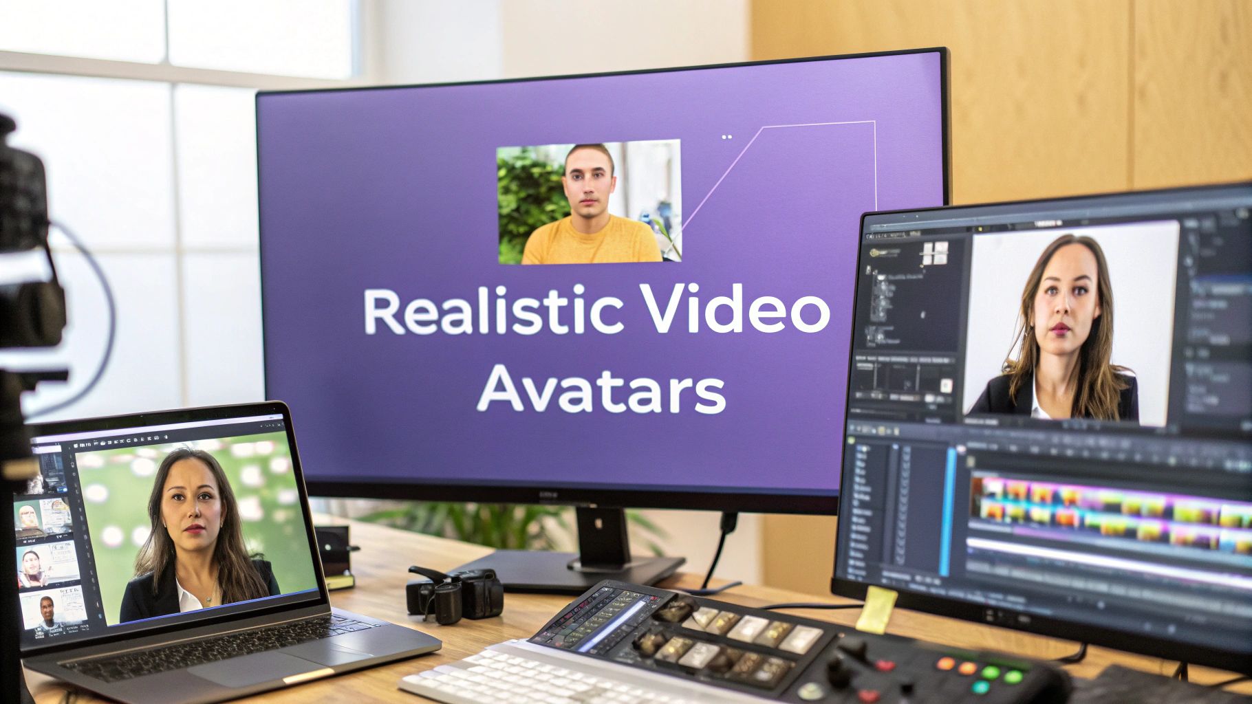 Creating Realistic Avatars for Your Videos From Scratch