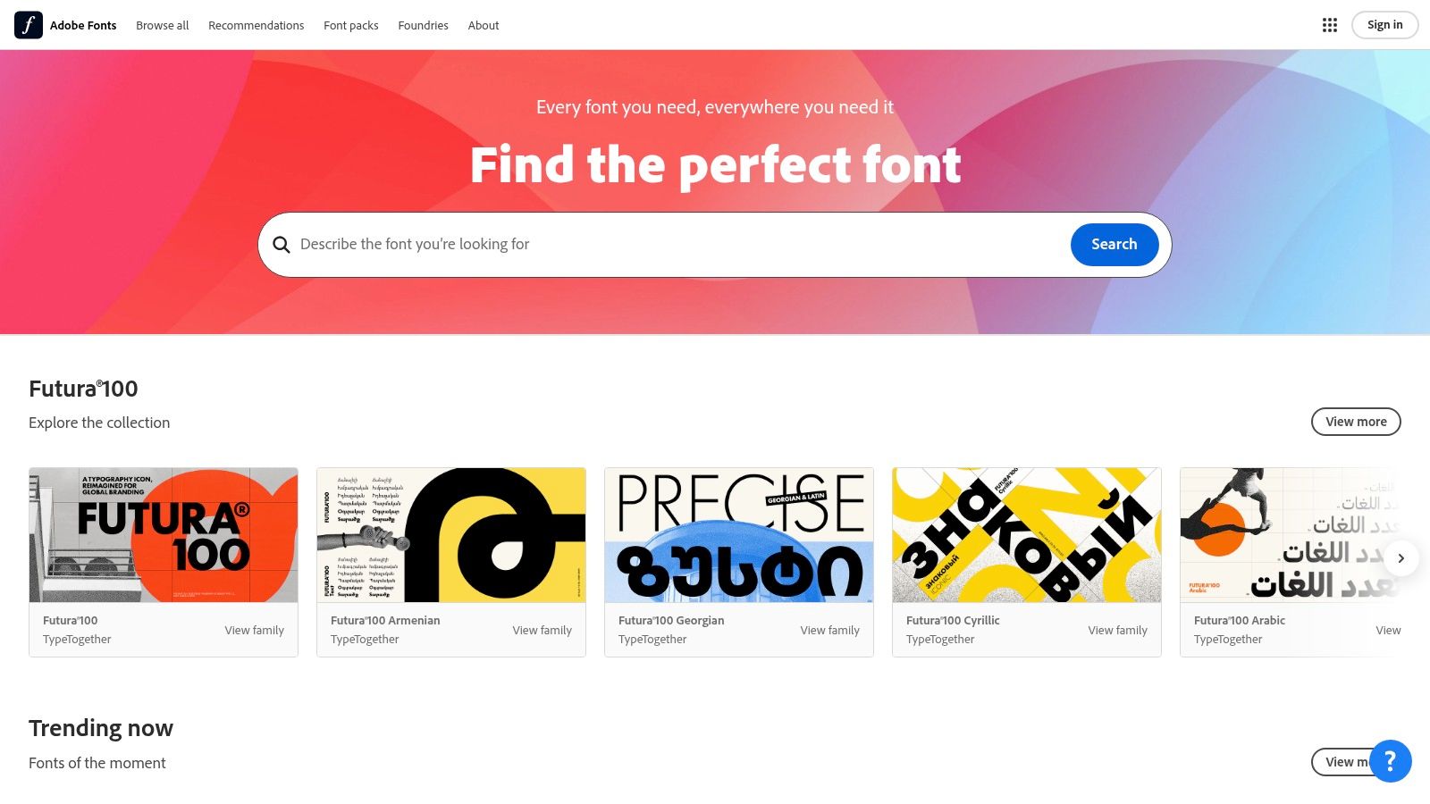 Adobe Fonts