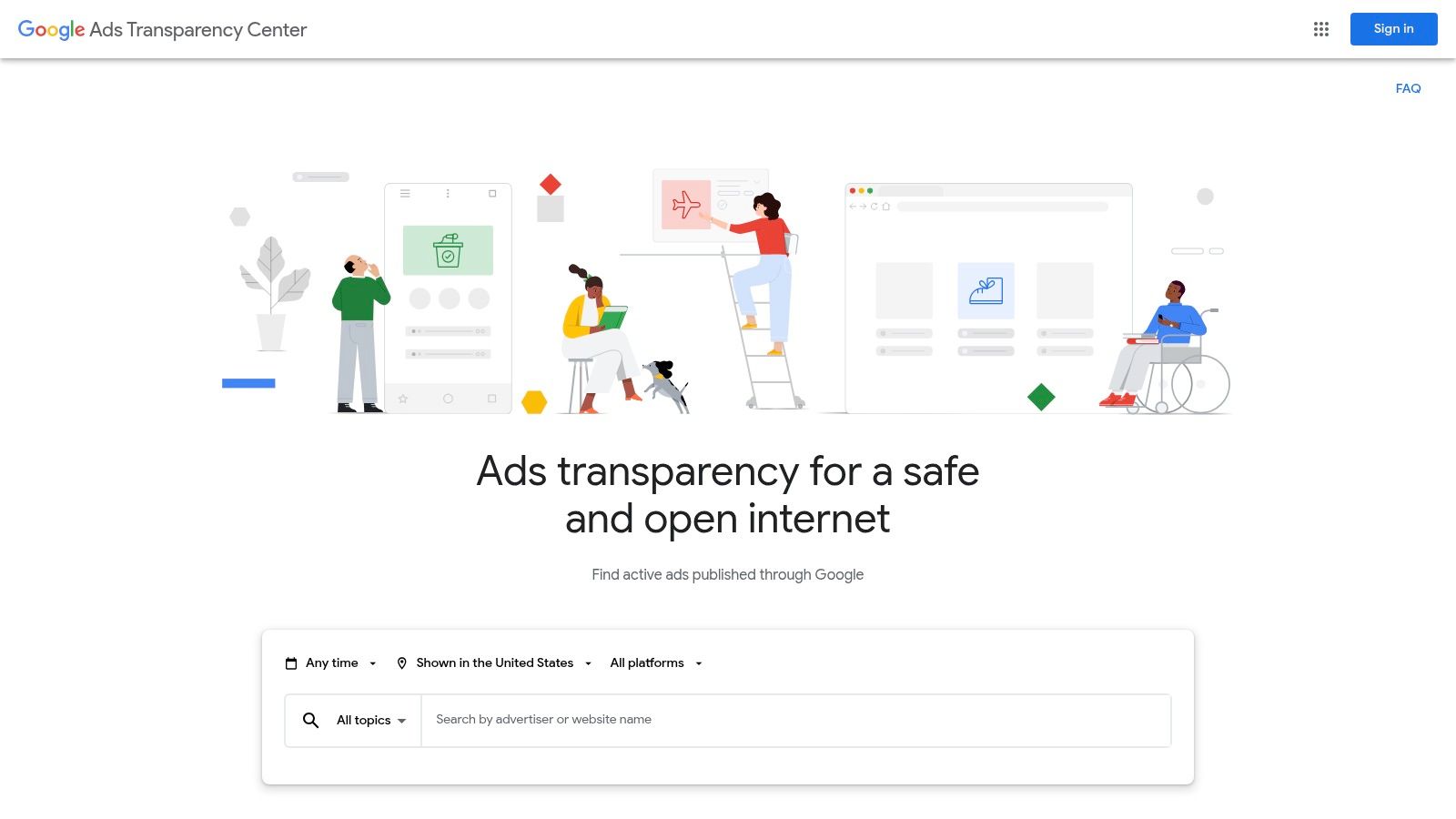 Google Ads Transparency Center
