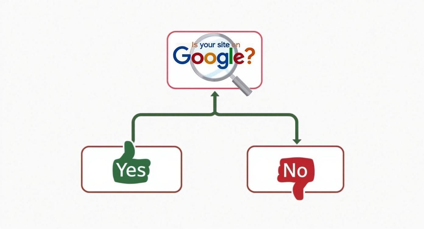 Infographic about why is my business not showing up on google
