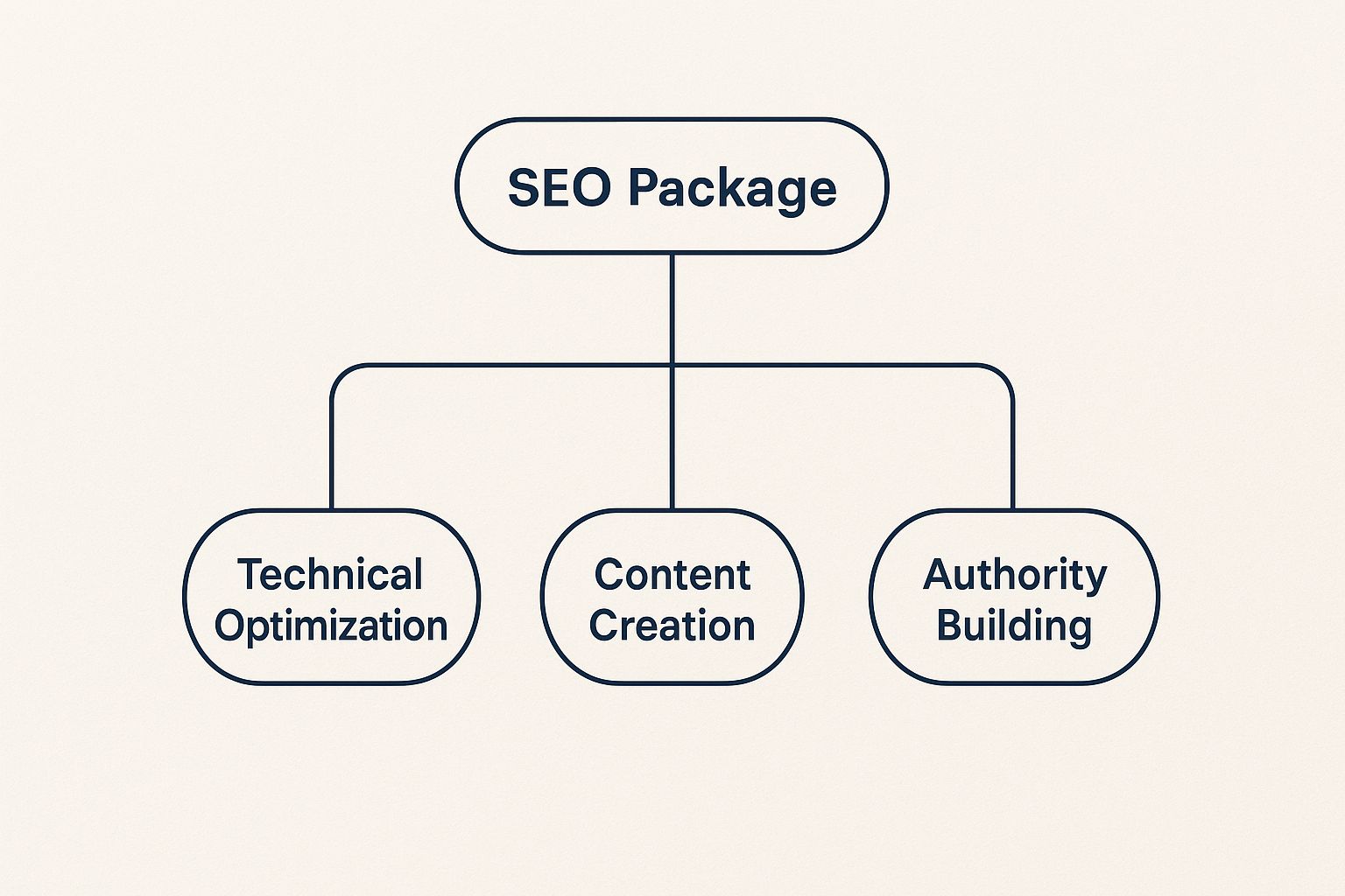 Infographic about seo packages and pricing