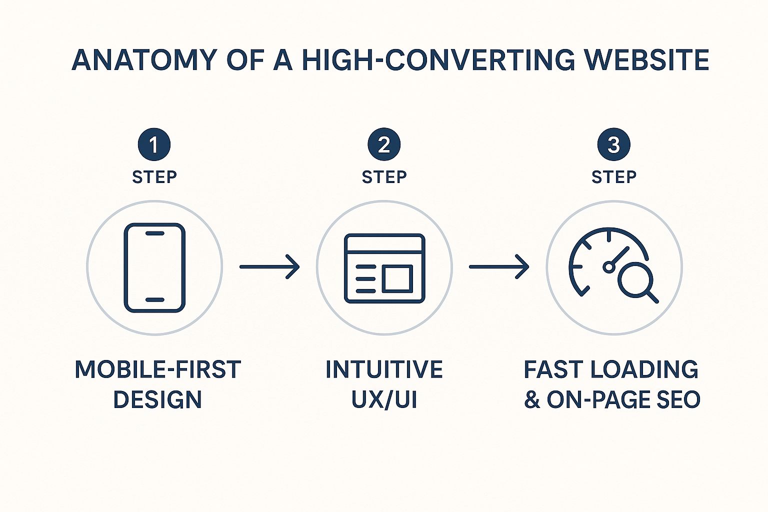 Infographic about web design gold coast